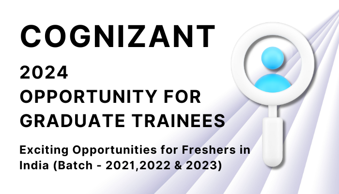 Cognizant Off Campus 2024